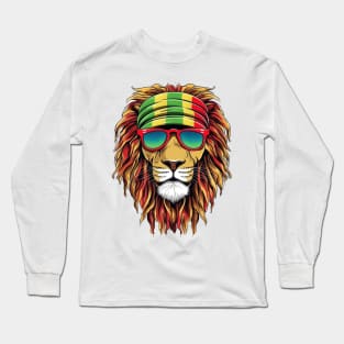 Juneteenth Lion #2 Long Sleeve T-Shirt